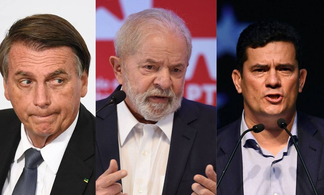 Pesquisa Quaest/Genial: Lula tem 45%; Bolsonaro, 23%; Moro e Ciro, 7%